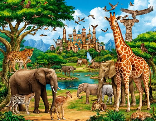 Animal Kingdom Puzzle